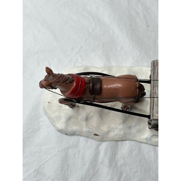 LEMAX Sleigh Ride Carole Towne Village Collection Table Train Set Accent #13912 - Picture 4 of 8